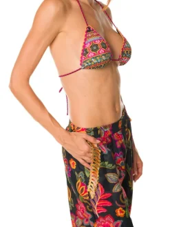 Strandhose & Jumpsuit^Laetitia Beachwear Strandhose mit Seide DAFNE bedruckt von