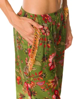 Strandhose & Jumpsuit^Laetitia Beachwear Strandhose mit Seide DAFNE bedruckt von