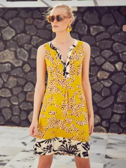 Strandkleider & Sommerkleider|Freizeit- & Reisekleidung^Fu00fcrstenberg Strandkleid SANTORINI mais-bunt von Fürstenberg