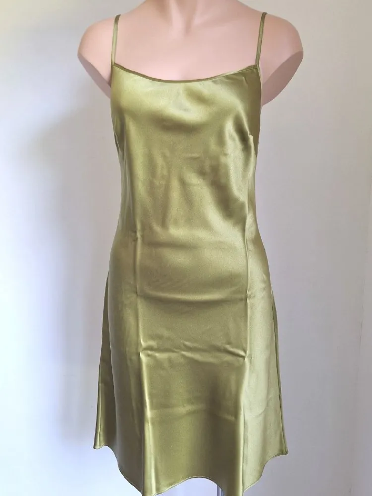 Unterkleider Mit Seide|Kurze Unterkleider^Marjolaine Stretchseide Nachthemd OXANA von