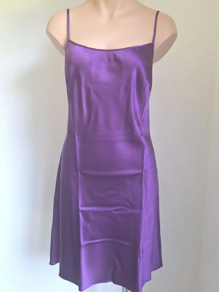 Unterkleider Mit Seide|Kurze Unterkleider^Marjolaine Stretchseide Nachthemd OXANA von