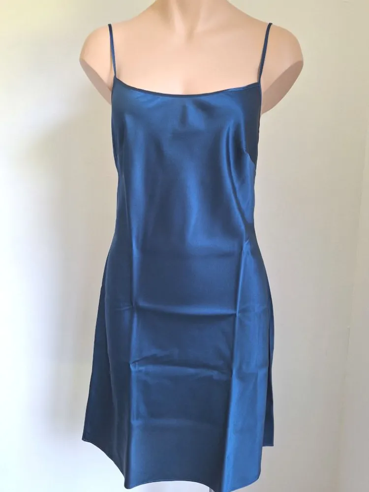 Unterkleider Mit Seide|Kurze Unterkleider^Marjolaine Stretchseide Nachthemd OXANA von