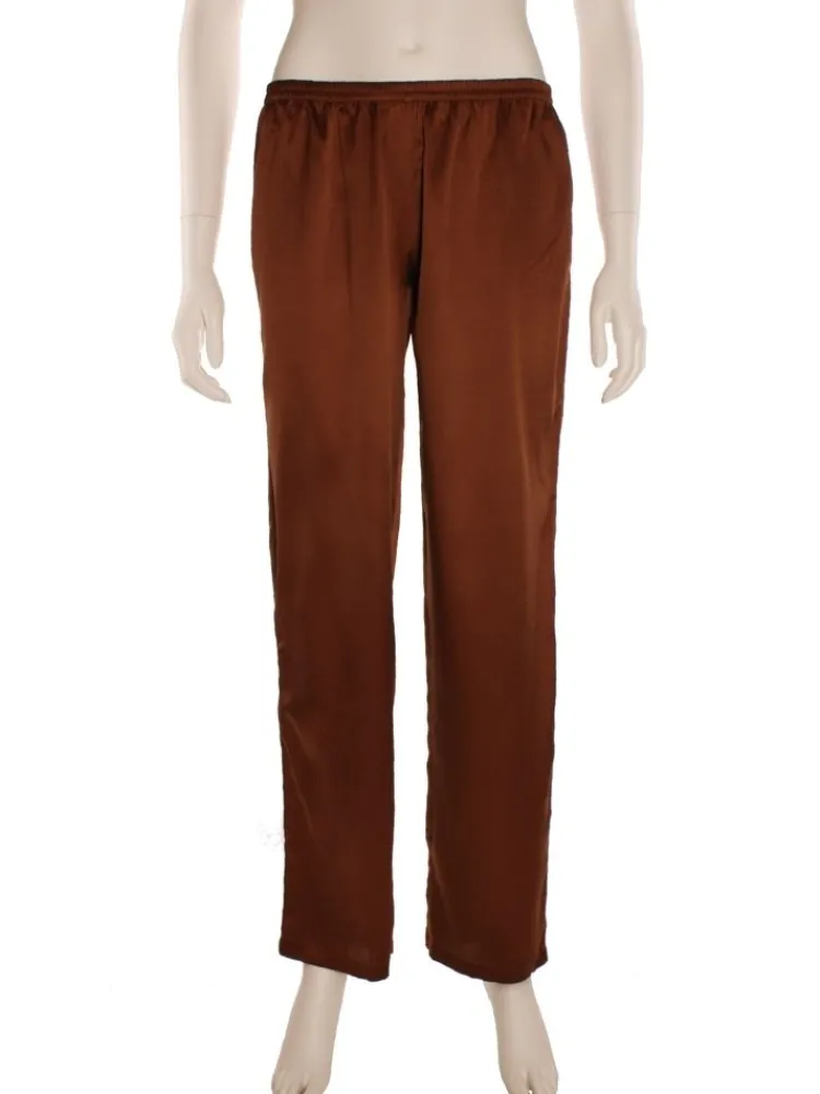 Alle Unterteile|Seiden Basics^Gattina Stretchseide Pyjamahose SEDUZIONE DI SETA von