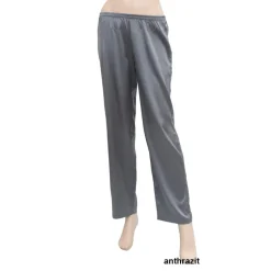 Alle Unterteile|Seiden Basics^Gattina Stretchseide Pyjamahose SEDUZIONE DI SETA uni von