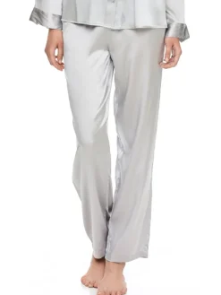 Alle Unterteile|Seiden Basics^Gattina Stretchseide Pyjamahose SEDUZIONE DI SETA uni von