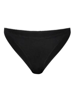 Alle Slips|Alle Unterteile^Cadolle Stretchseide Slip MIMI SMOCK von rosa oder schwarz