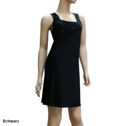 Seiden Basics|Seidennachthemd^Gattina Stretchseide Trägernachthemd PROFUMO D'ORO gold oder schwarz von