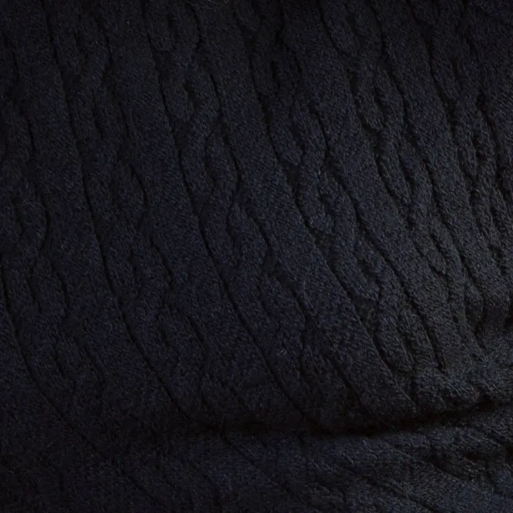 Lounge-Wear|Strickpullover^Cotton Club Strickpullover TORTOSA von mit Wolle schwarz oder champagner