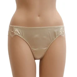 Alle Unterteile|Strings Mit Seide^Cotton Club String ROSALIE mit Seide The Templar Treasure von elfenbein-weiß oder schwarz