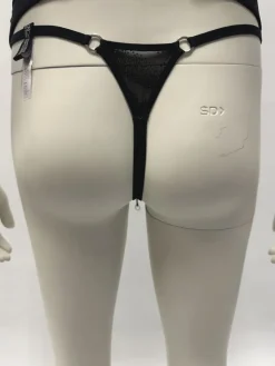 Alle Strings|Alle Slips^RCrescentini String Tanga SUAVIS in von schwarz