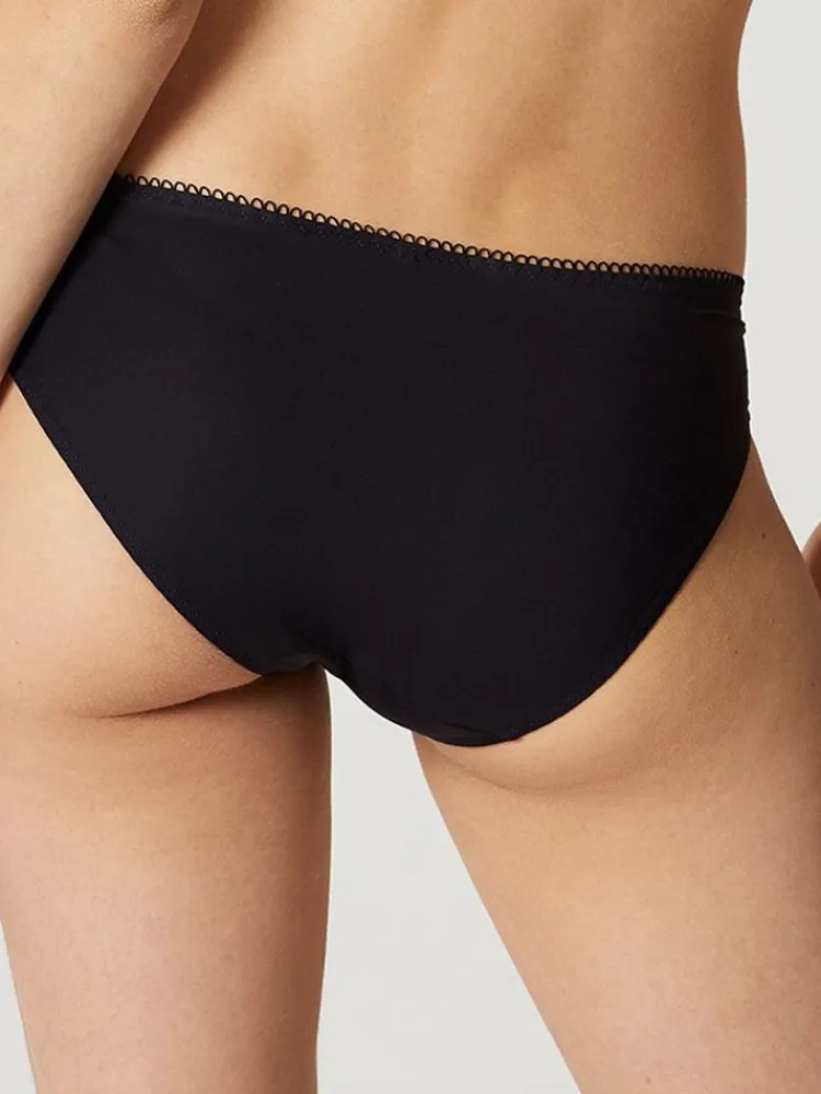 Alle Slips^Maison Lejaby Tüll Slip WHISPER von Maisonlejaby tief dunkelblau oder weiß