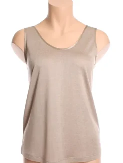 Freizeit- & Reisekleidung|Camisole (Breite Träger)^Kokon Zwo Trägershirt CINDA von mit Seide und Leinen