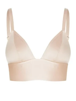 Alle Bhs^Cadolle Triangel BH GLORIA SMOCK von mit Seide rosa oder schwarz