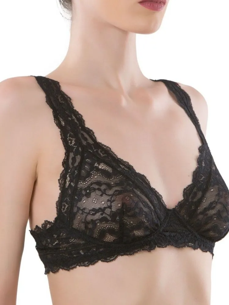 Alle Bhs^Cotton Club Triangel-BH Leavers Spitze SABINA von Rubino