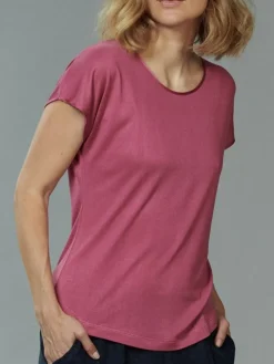 Freizeit- & Reisekleidung|T-Shirt^Kokon Zwo T-Shirt CINDA von mit Seide und Leinen