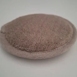 Bad Und Sauna^Aleta Waschschwamm Halbleinen Frottee von taupe
