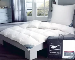 Daunendecken|Winterdecken^Hu00e4ussling Winter Daunendecke KÖNIGSTRAUM WARM von Häussling weiß