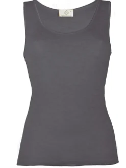 Wolle-Seide Tops|Camisole (Breite Träger)^Madiva Wolle-Seide Camisole Top RUGIADA SL pflanzlich gefärbt uni Ecofuture®