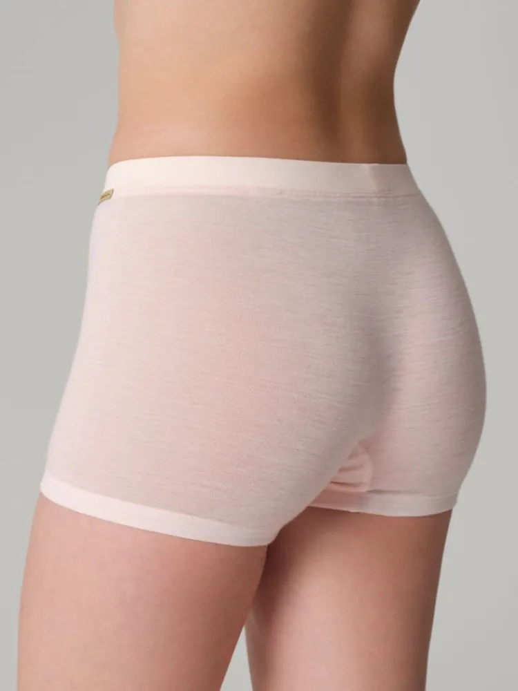 Wolle-Seide Slip|Alle Slips^comazo | earth Wolle-Seide Jersey Panty 7501 comazo|earth schwarz oder rosa
