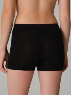 Wolle-Seide Slip|Alle Slips^comazo | earth Wolle-Seide Jersey Panty 7501 comazo|earth schwarz oder rosa