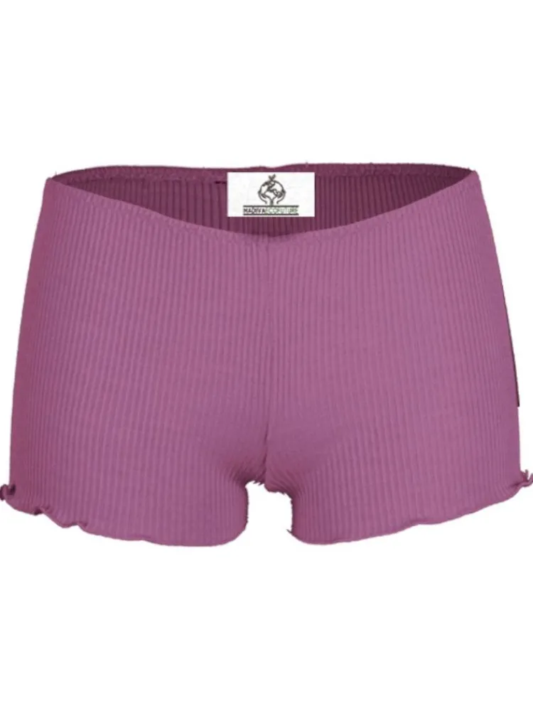 Wolle-Seide Slip|Alle Slips^Madiva Wolle-Seide Slip BREEZE SHORT gerippt von Ecofuture®