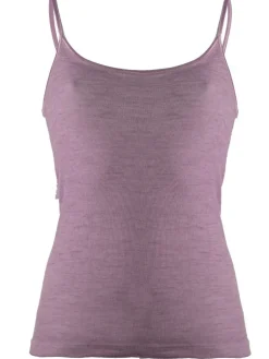 Wolle-Seide Tops|Spaghettiträger Tops^Madiva Wolle-Seide Spaghetti Top RUGIADA S/S pflanzlich gefärbt von Ecofuture®