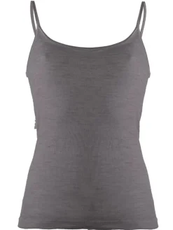 Wolle-Seide Tops|Spaghettiträger Tops^Madiva Wolle-Seide Spaghetti Top RUGIADA S/S pflanzlich gefärbt von Ecofuture®